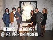 Eröffnung der Ausstellung „Heroes + Heroines“ von Pop Art Künstler Russell Young in der Galerie Kronsbein in München am 20. Februar 2020 (©foto. Martin Schmitz)